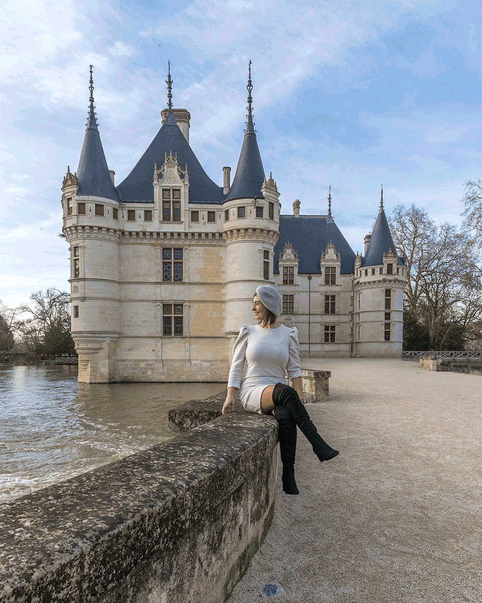 Azay le Rideau exterior 20 - Visita al castillo de Chaumont sur Loire, Valle del Loira. Francia